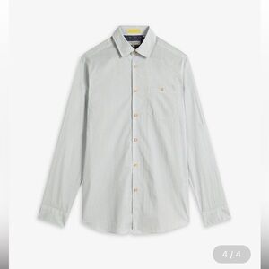 TED BAKER Taco men’s button down shirt, size 5 (XL)